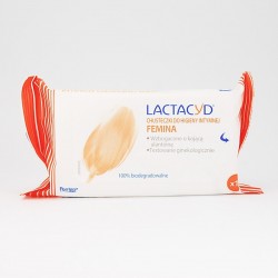 Lactacyd Femina chusteczki do higieny intymnej 15 sztuk