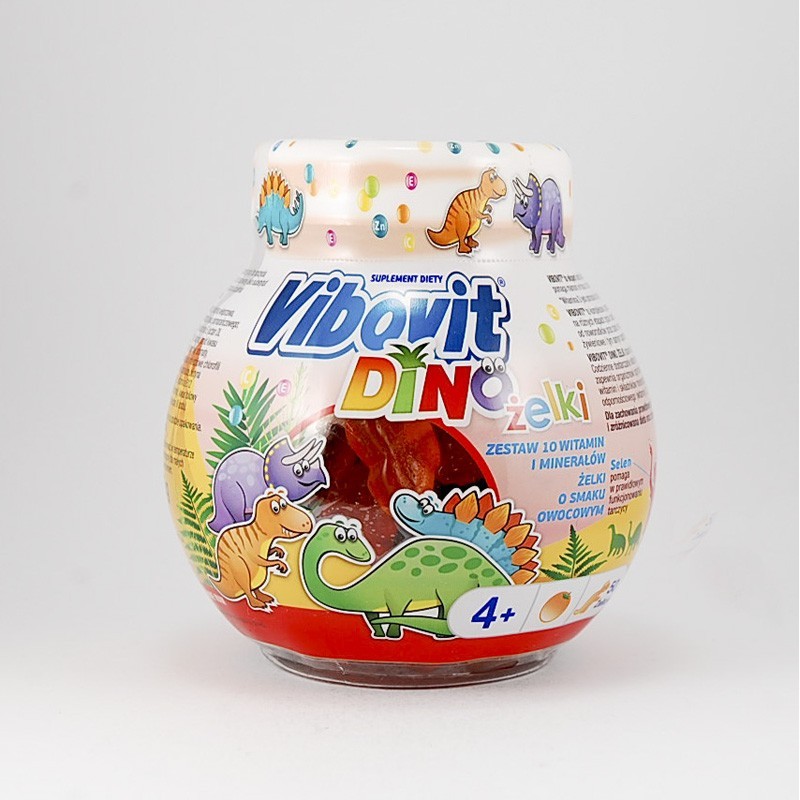 Vibovit Dino żelki 50 sztuk 