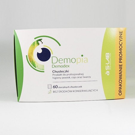  Demopia demodex chusteczki sterylne 60 sztuk 
