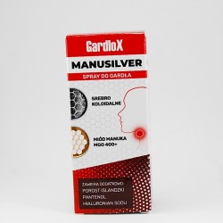 Gardlox Manusilver spray do gardła, 30 ml
