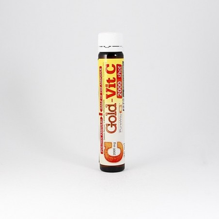 Olimp Gold-Vit C 2000 o smaku cytrynowym shot 25 ml