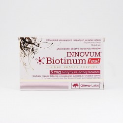 Olimp Innovum Biotinum fast 30 tabletek
