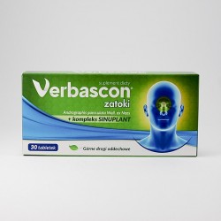 Verbascon Zatoki, 30 tabletek