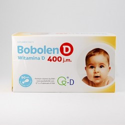 Bobolen D witamina D 400 j.m., 90 kapsułek twist-off