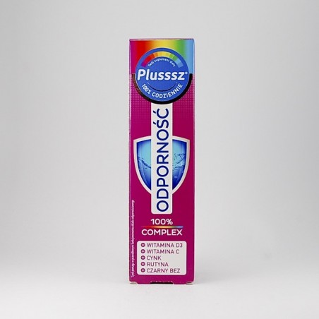  Plusssz Odporność 100% complex, 20 tabletek musujących 