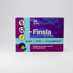 Finsla pastylki z pelargonią afrykańską 24 sztuki
