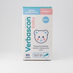 Verbascon Baby, 20 kapsułek twist-off