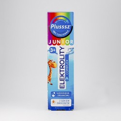 Plusssz Junior Elektrolity complex, 20 tabletek musujących