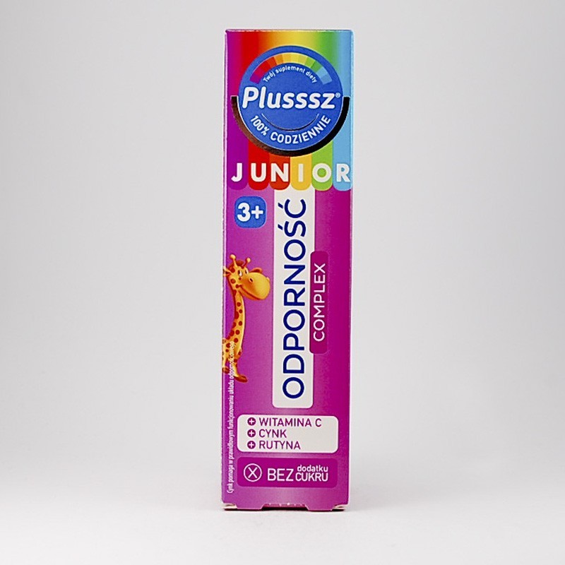 Plusssz Junior Odporność complex, 20 tabletek 