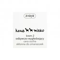 Ziaja Kozie Mleko Krem odżywczo - wygłaczający 50 ml
