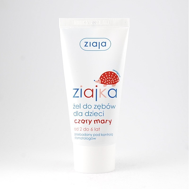 Ziaja Ziajka czary mary żel do mycia zębów 50 ml 