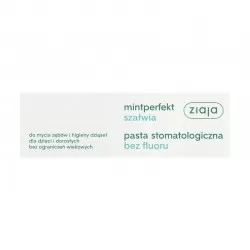 Ziaja MP Pasta do zębów z szałwią bez fluoru 75 ml