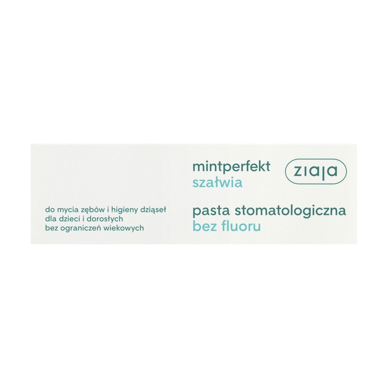 Ziaja MP Pasta do zębów z szałwią bez fluoru 75 ml 
