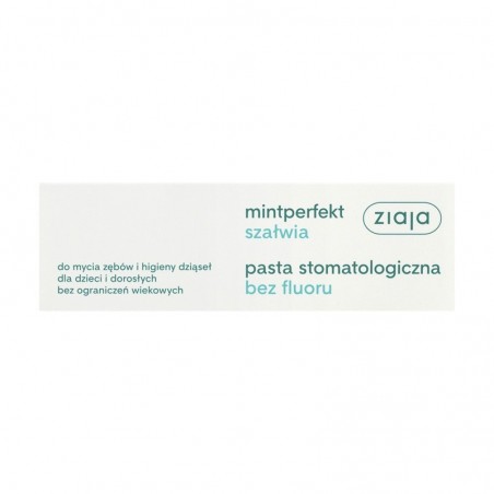  Ziaja MP Pasta do zębów z szałwią bez fluoru 75 ml 