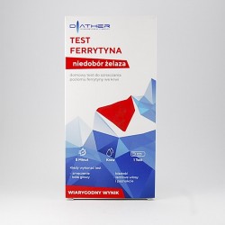 Test Ferrytyna niedobór żelaza, 1 zestaw