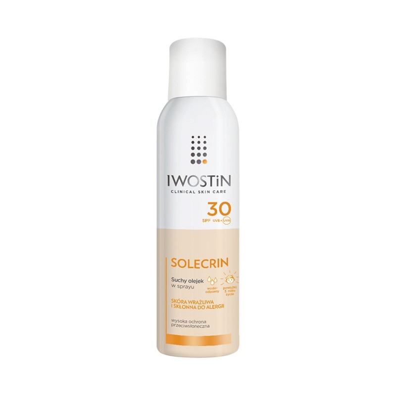 Iwostin Solecrin Suchy Olejek w sprayu SPF30 150 ml 