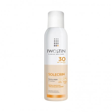 Iwostin Solecrin Suchy Olejek w sprayu SPF30 150 ml 