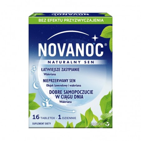  Novanoc naturalny sen 16 tabletek 