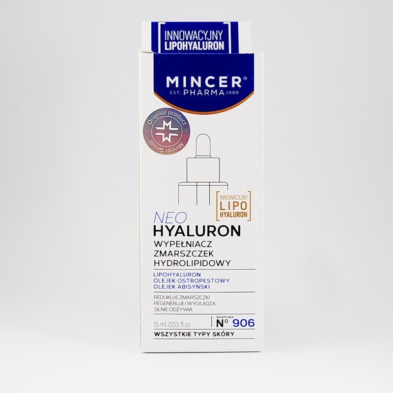Mincer Pharma Neohyaluron wypełniacz zmarszczek hydrolipidowy, 15 ml 