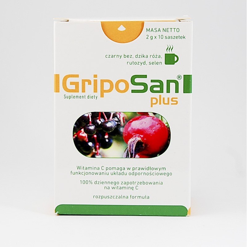 Griposan plus 10 saszetek 
