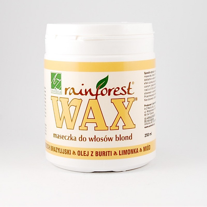 WAX Rainforest - maseczka do włosów blond, 250 ml 