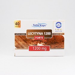 Naturkaps Lecytyna 1200 forte, 40 kapsułek