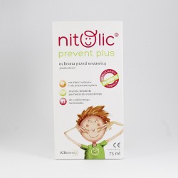 Pipi Nitolic Prevent Plus Ochrona przeciw wszawicy 75 ml