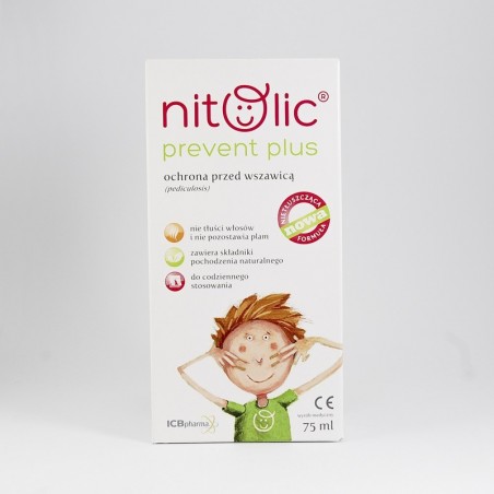  Pipi Nitolic Prevent Plus Ochrona przeciw wszawicy 75 ml 