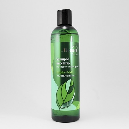  Element Szampon micelarny do włosów i skóry głowy Bazylia + NMF, 300 ml 