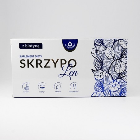 Skrzypolen z biotyną, 72 kapsułki