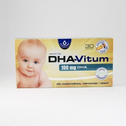 DHA-Vitum 100 mg DHA, 30 kapsułek twist-off