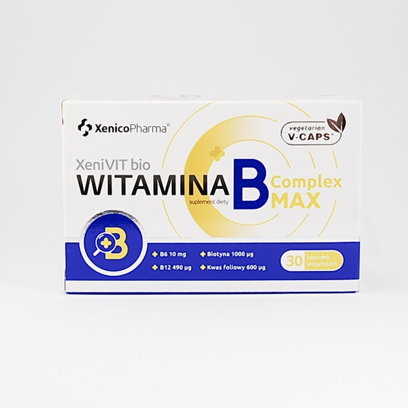 Witamina B complex max, 30 kapsułek 