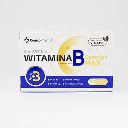  Witamina B complex max, 30 kapsułek 