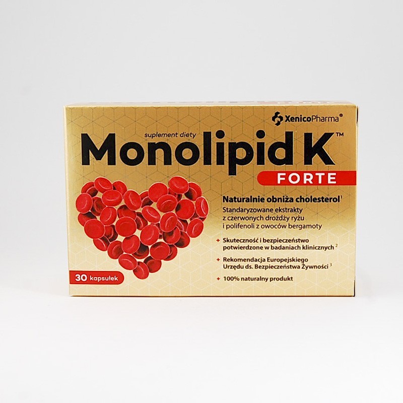 Monolipid K Forte, 30 kapsułek 
