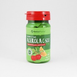 XeniVIT bio Acerola C 500, 60 tabletek