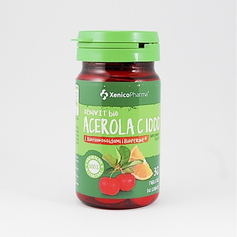 XeniVIT bio Acerola C 1000, 30 tabletek 