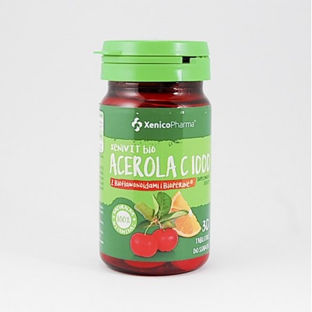 XeniVIT bio Acerola C 1000, 30 tabletek