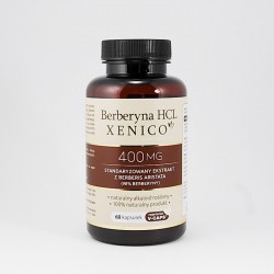 Berberyna HCL Xenico 60 kapsułek
