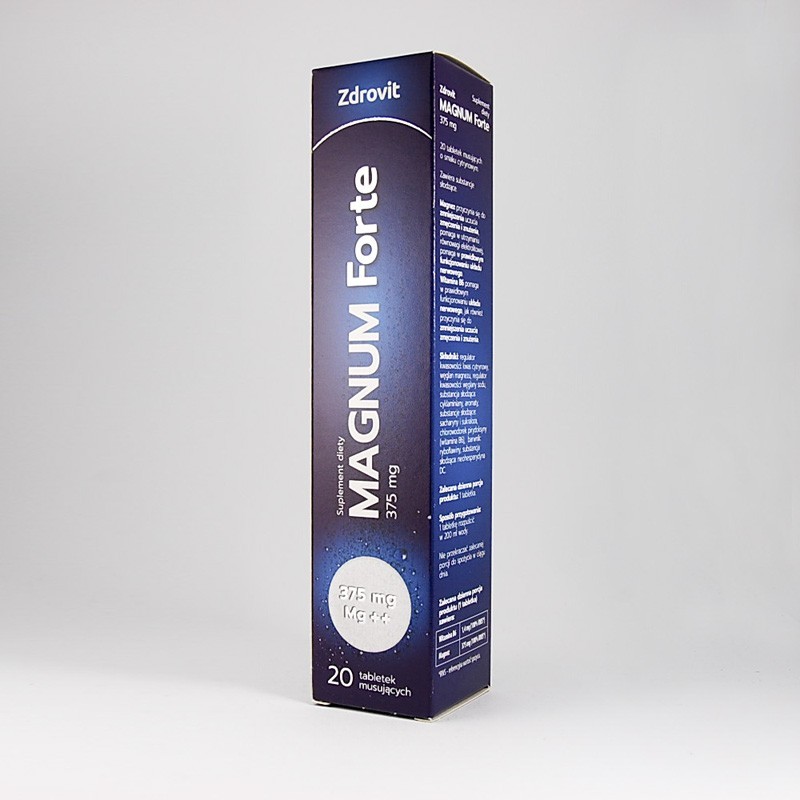 Zdrovit Magnym Forte 375 20 tabletek 