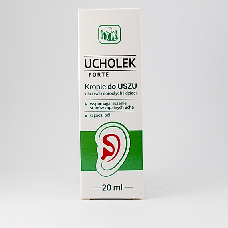 Ucholek Forte krople do uszu 20 ml 