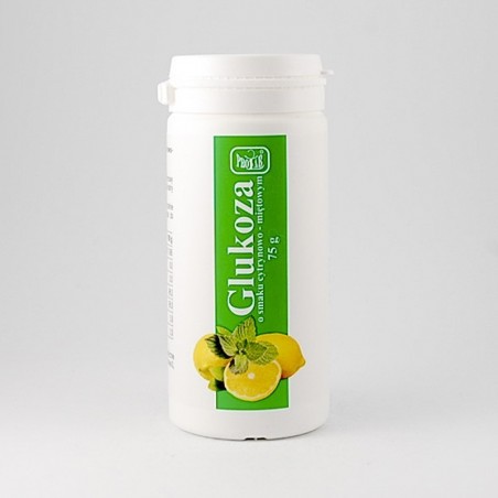 Glukoza o smaku cytrynowo-miętowym 75 g