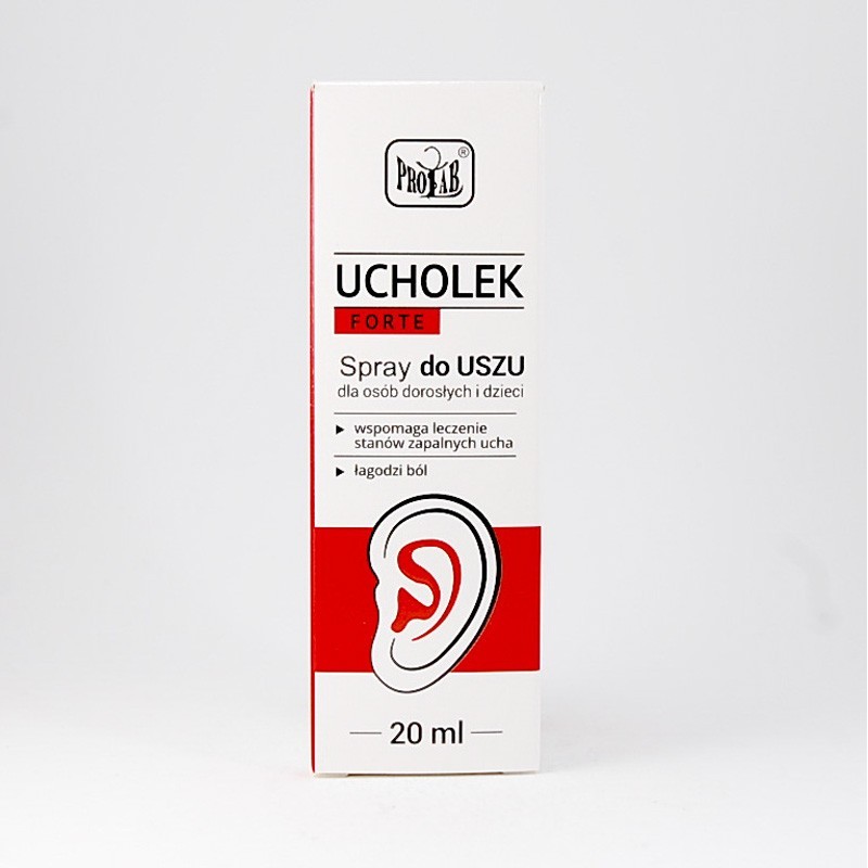 Ucholek Forte spray do uszu 20 ml 