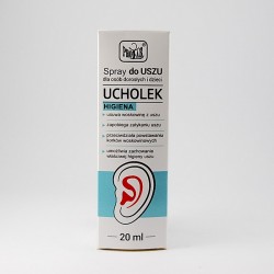Ucholek Higiena spray do uszu 20 ml