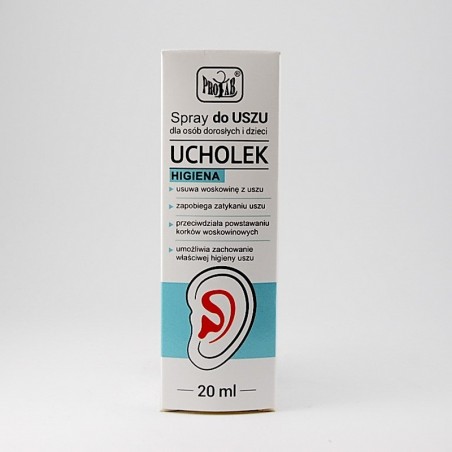  Ucholek Higiena spray do uszu 20 ml 