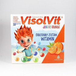 Visolvit Junior Orange granulat musujący 30 saszetek