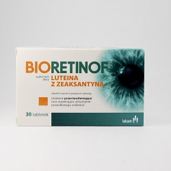 Bioretinof luteina z zeaksantyną 30 tabletek
