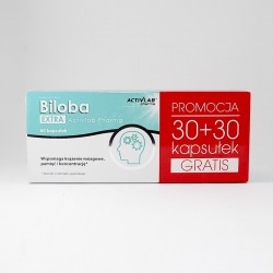 Biloba extra activlab, 60 kapsułek