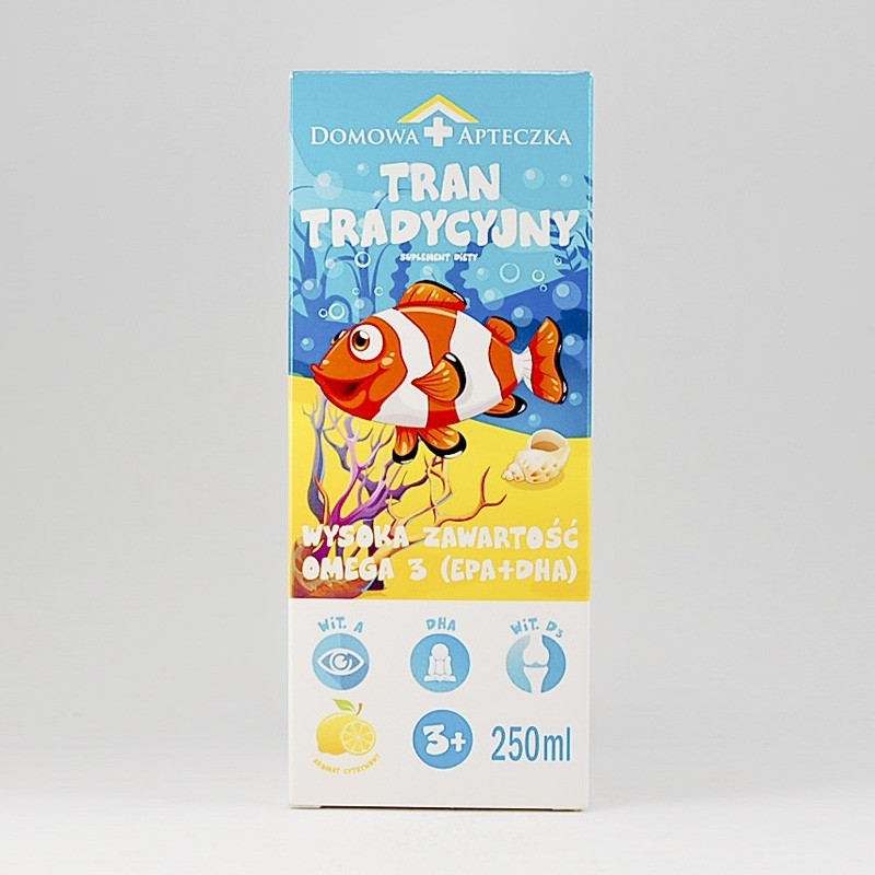 Tran Tradycyjny z Islandii płyn 250 ml 