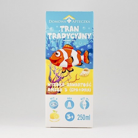 Tran Tradycyjny z Islandii płyn 250 ml