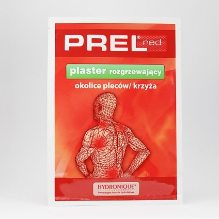  Plaster rozgrzewający Prel Red 1 sztuka 